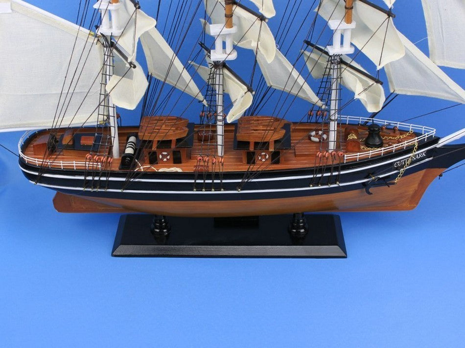 Cutty Sark 30'', Wooden Tall Ship, Tall Ship Model, Nautical Decor, Already