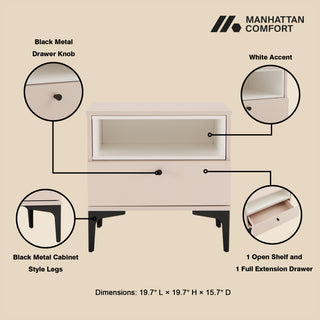 Manhattan Comfort Amara Nightstand
