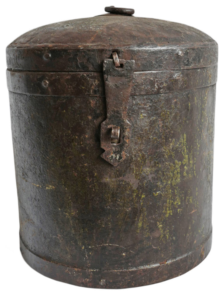 Consigned Vintage Industrial Storage Can