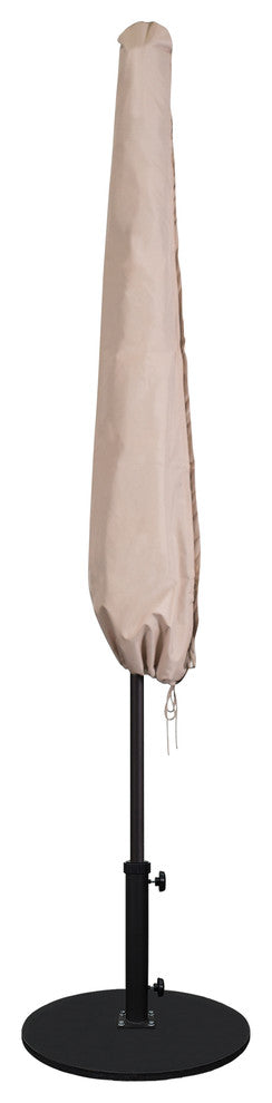 9' Patio Umbrella Protective Cover, Beige