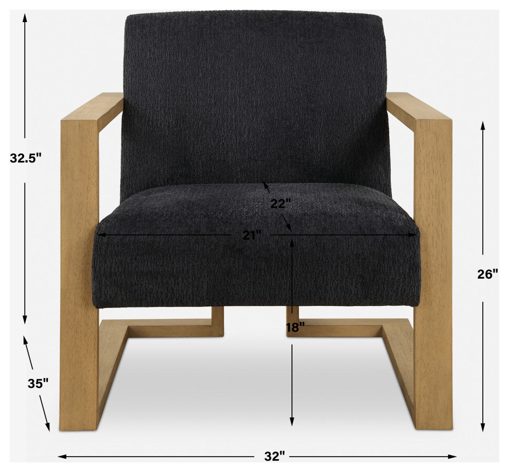 Uttermost Suspend Modern Accent Chair