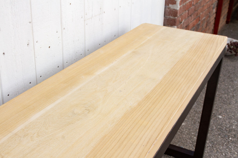 Industrial Style Console Table