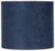 Classic Drum Suede Lamp Shade, 8"x8"x7", Navy Blue