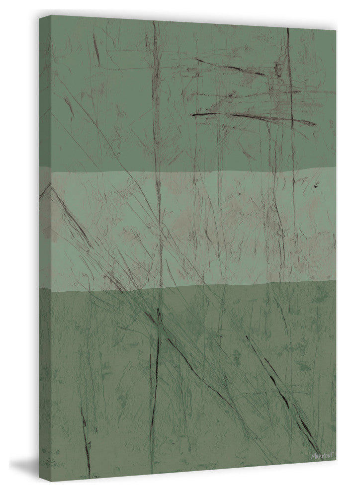 "Stamp of Authority" Painting Print on Wrapped Canvas, 40x60