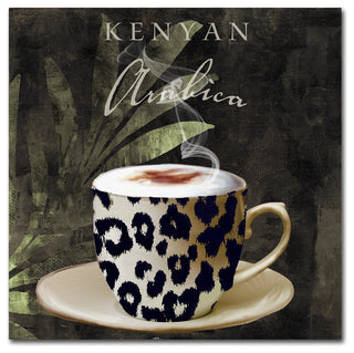 Color Bakery 'Afrikan Coffees I' Canvas Art, 18"x18"