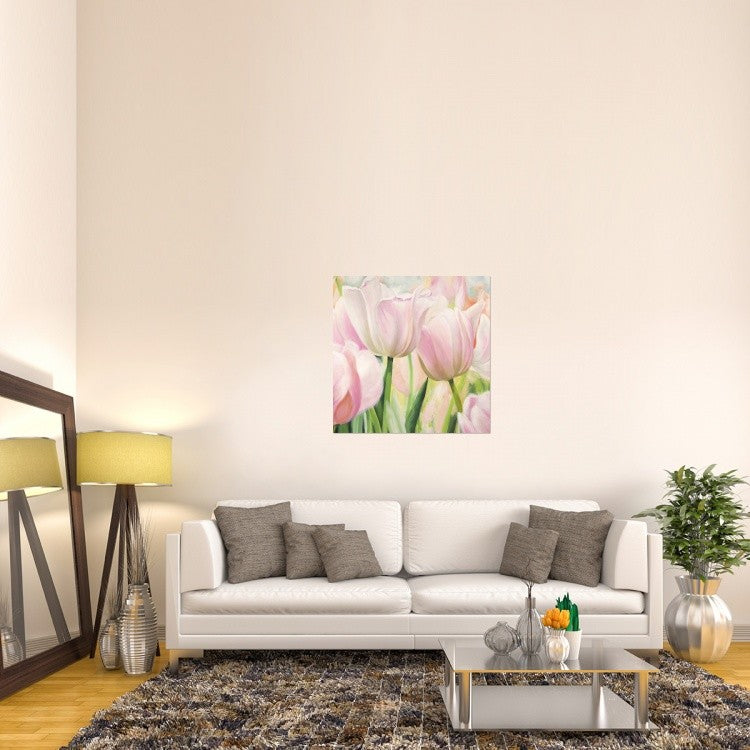 "Primavera I" Stretched Canvas Giclee by Luca Villa , 36x36"