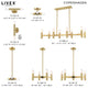 Livex Lighting Satin Brass 5-Light Chandelier