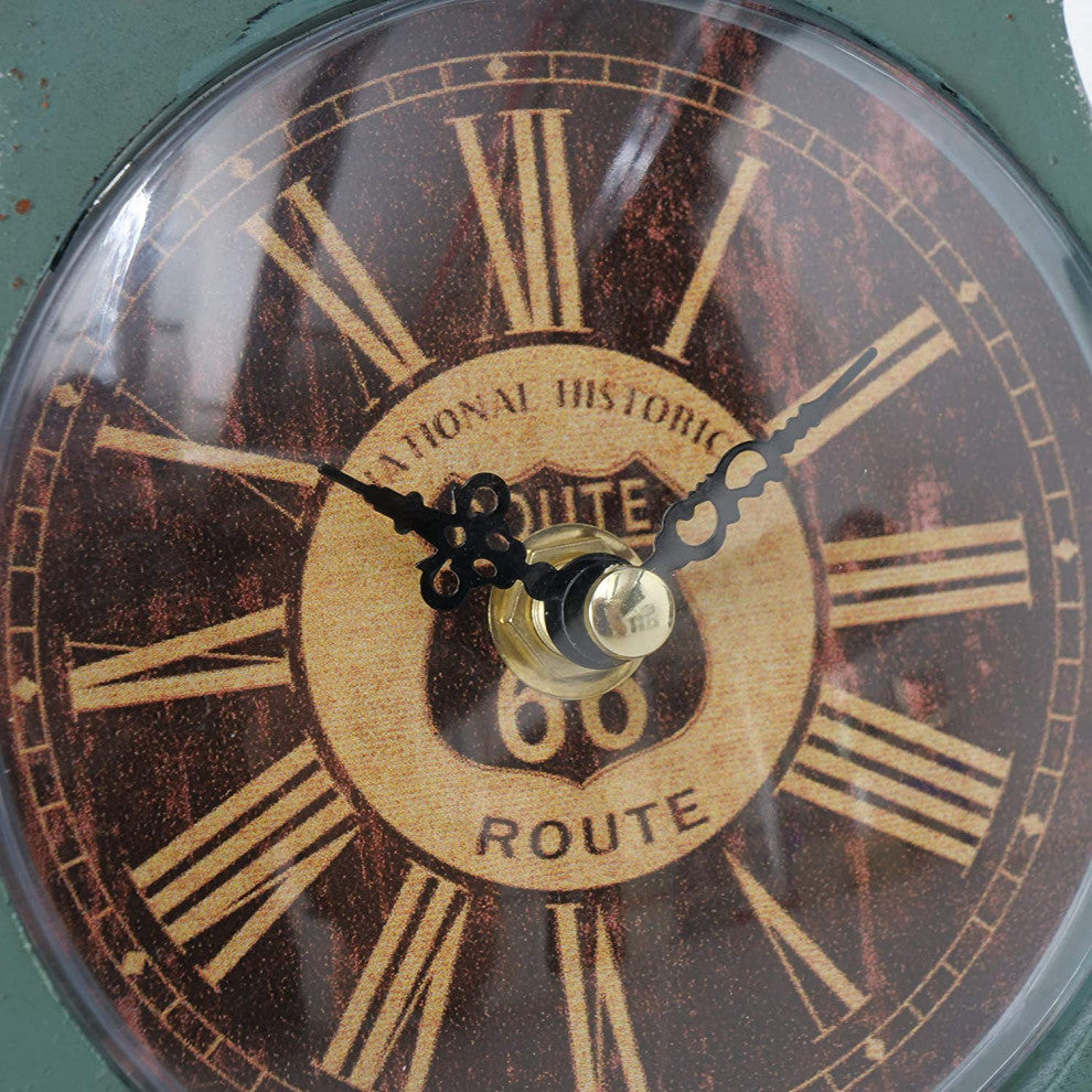 Retro Guitar Table Clock, 13.5 Inches