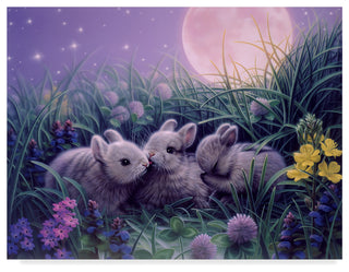 Kirk Reinert 'Moon Babies' Canvas Art, 19"x14"