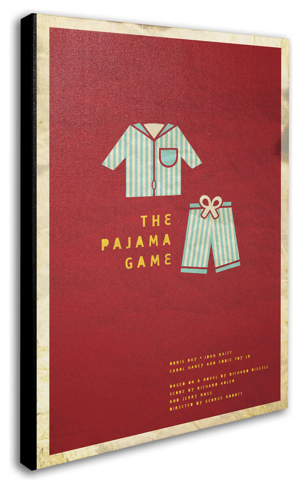 'The Pajama Game' Canvas Art by Megan Romo