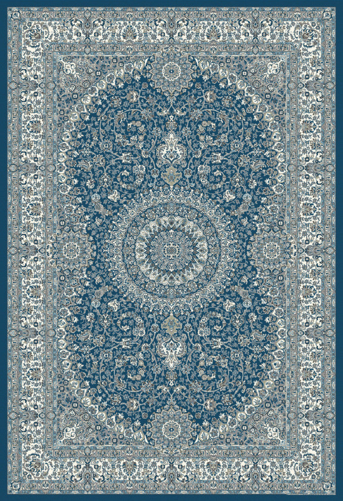 Kensington Artwork Blue 2'2"x3'11" Area Rug