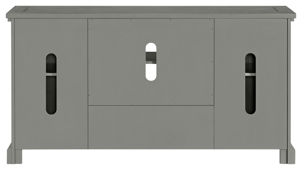 Beach House TV Stand, Dove Gray