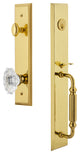 Fifth Avenue 1-Piece Dummy Handleset, F Grip and Biarritz Knob, 849301