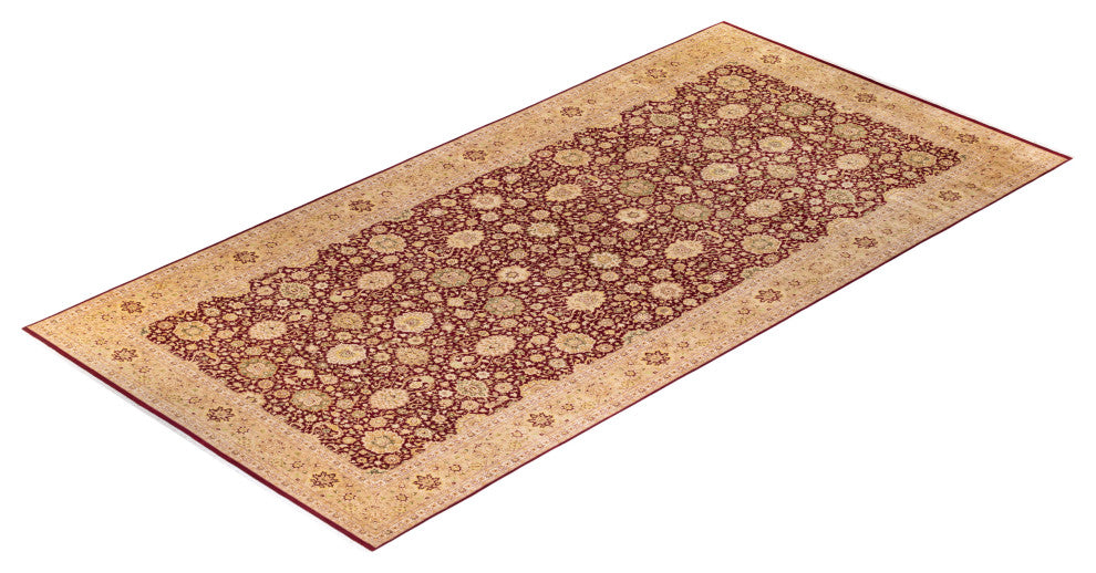 Mogul, One-of-a-Kind Hand-Knotted Area Rug Red, 9' 0" x 18' 5"