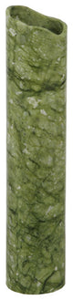 3.4W Cylindre Green Jadestone Shade