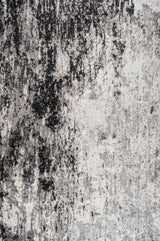 Storm Modern Abstract Area Rug, Gray/Cream, 5 X 8