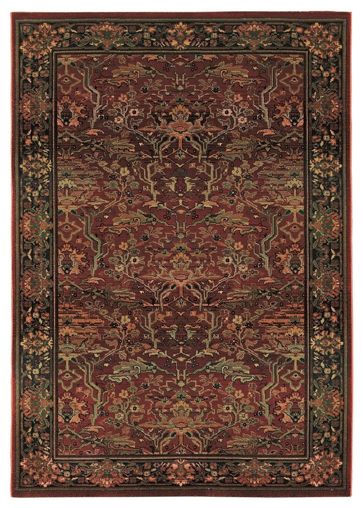 Oriental Weavers Kharma 465R4 Red RUG