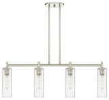 Crown Point 4 43.75" Island Lighting Polished Nickel