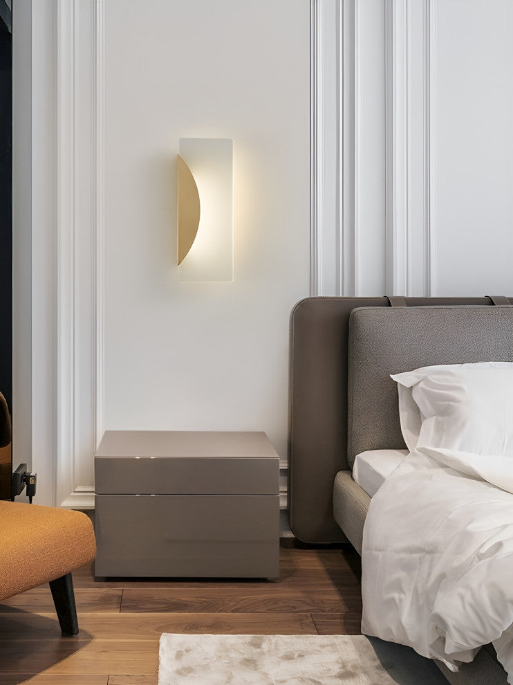 Modern LED Wall Lamp Ultra Thin for Living Room, Bedroom, A, Warm Light