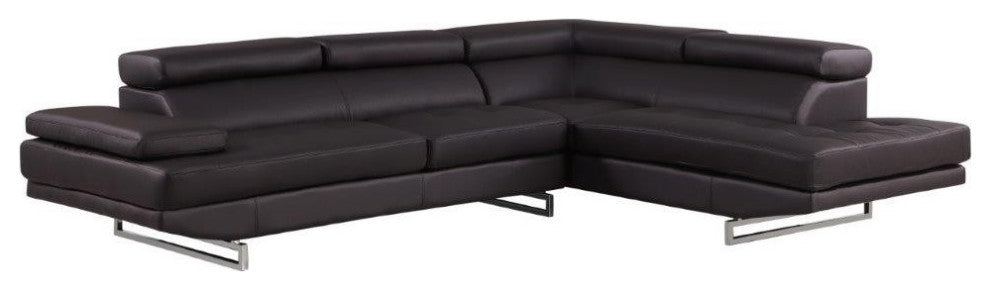 124"x94"x36" Brown Sectional RAF