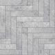 20"x20" Chevron Graystone Luxury Vinyl Tile, Set of 6