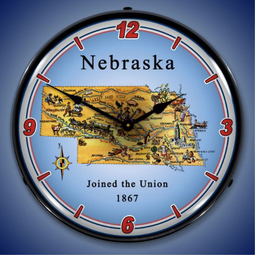 20041109 State of Nebraska Clock