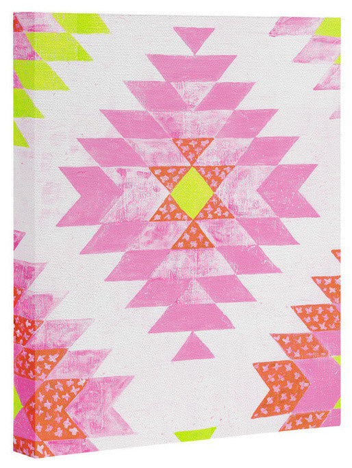 Deny Designs Dash And Ash Chelsea And Coral Art Canvas