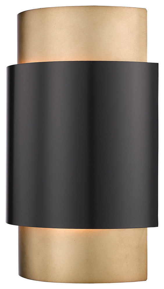Zlite 739S-BRZ-RB 2-Light Wall Sconce, Bronze