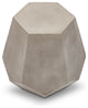 Mixx Faceted Stool, Dark Gray