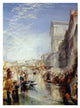 "Grand Canal, Venice: Shylock" Print by Joseph M.W. Turner, 24"x32"
