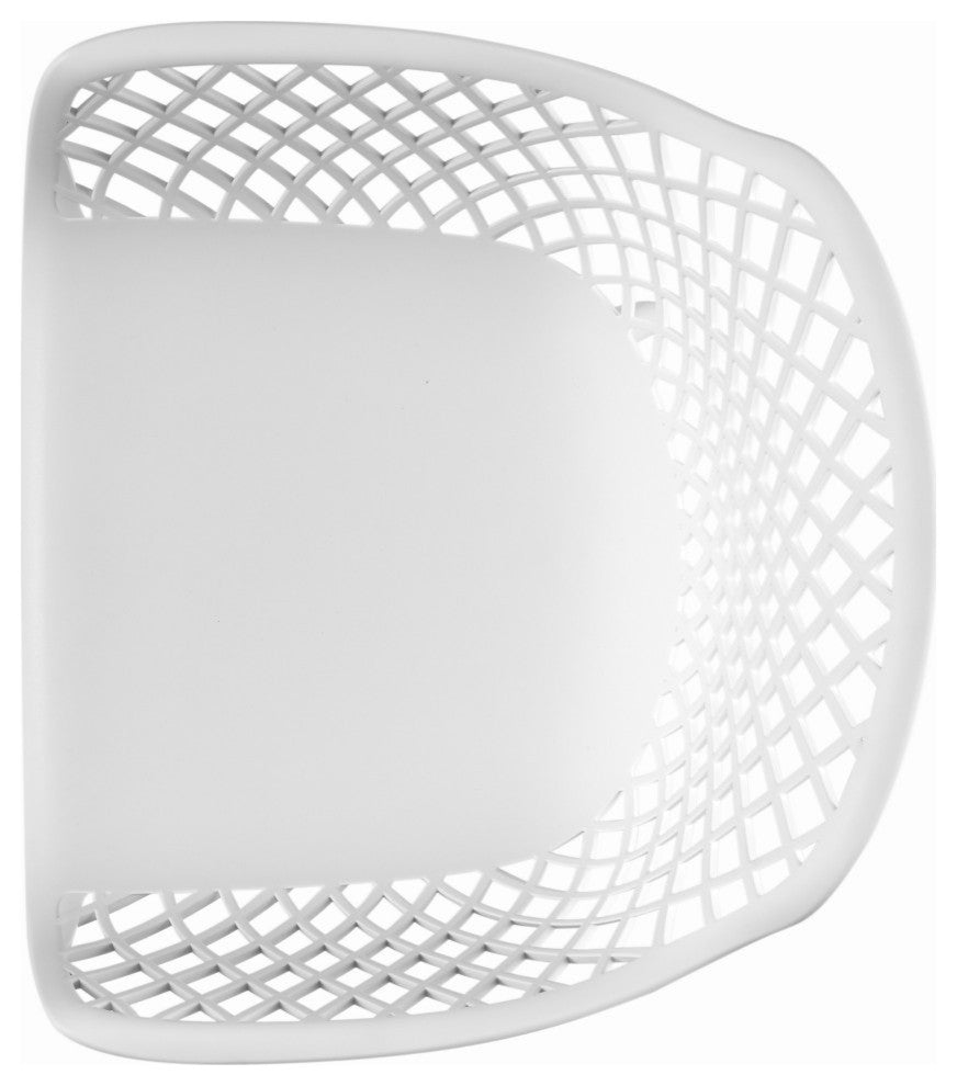 Poppy Outdoor Dining Chair, White