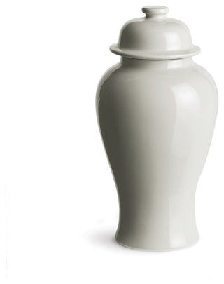 White Koa Jar, Mini-Large