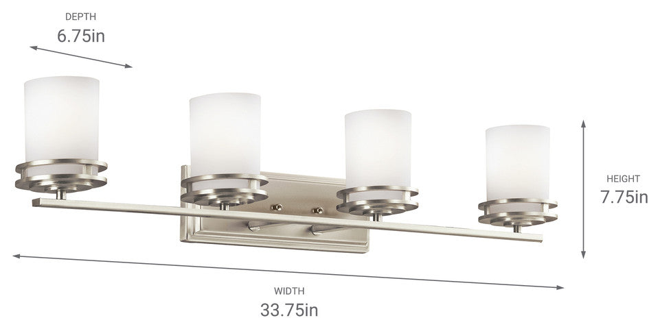 Kichler Hendrik Four Light Bath 5079NI