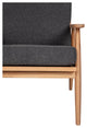 Mid - Century Modern Harper Lounge Chair Anthracite - Grey