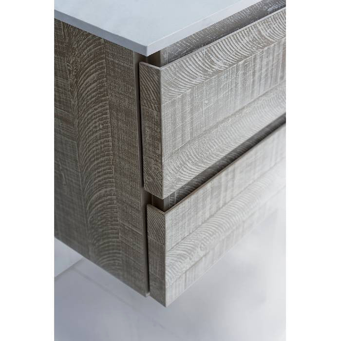 Fresca Formosa Modern 30" Ash Wall Hung Single Sink Vanity Set, Faucet Fft1040ch