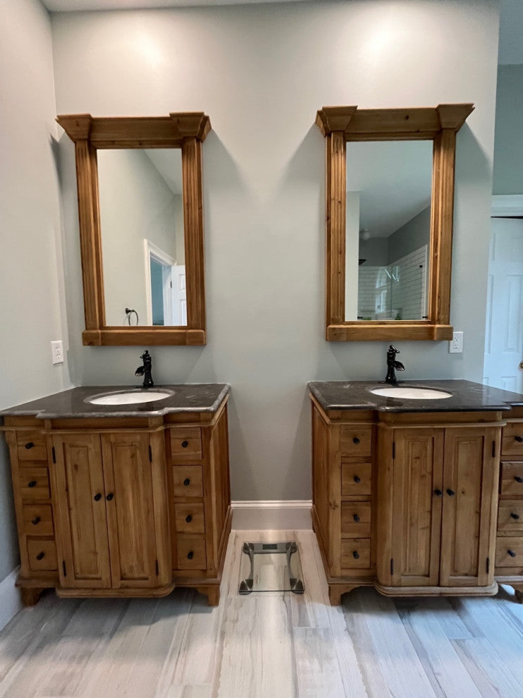 38" Reclaimed Pine Single Bath Vanity