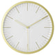 Umbra Infinity Clock, Matte Brass