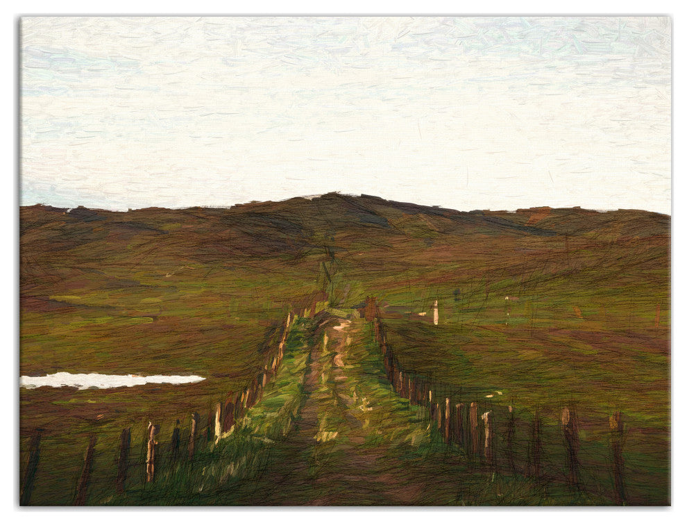Scottish Path 24x18 Canvas