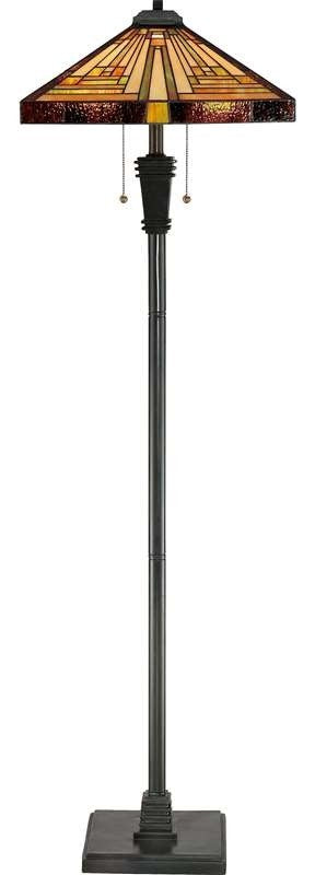 Quoizel TF885F Two Light Floor Lamp Stephen Vintage Bronze