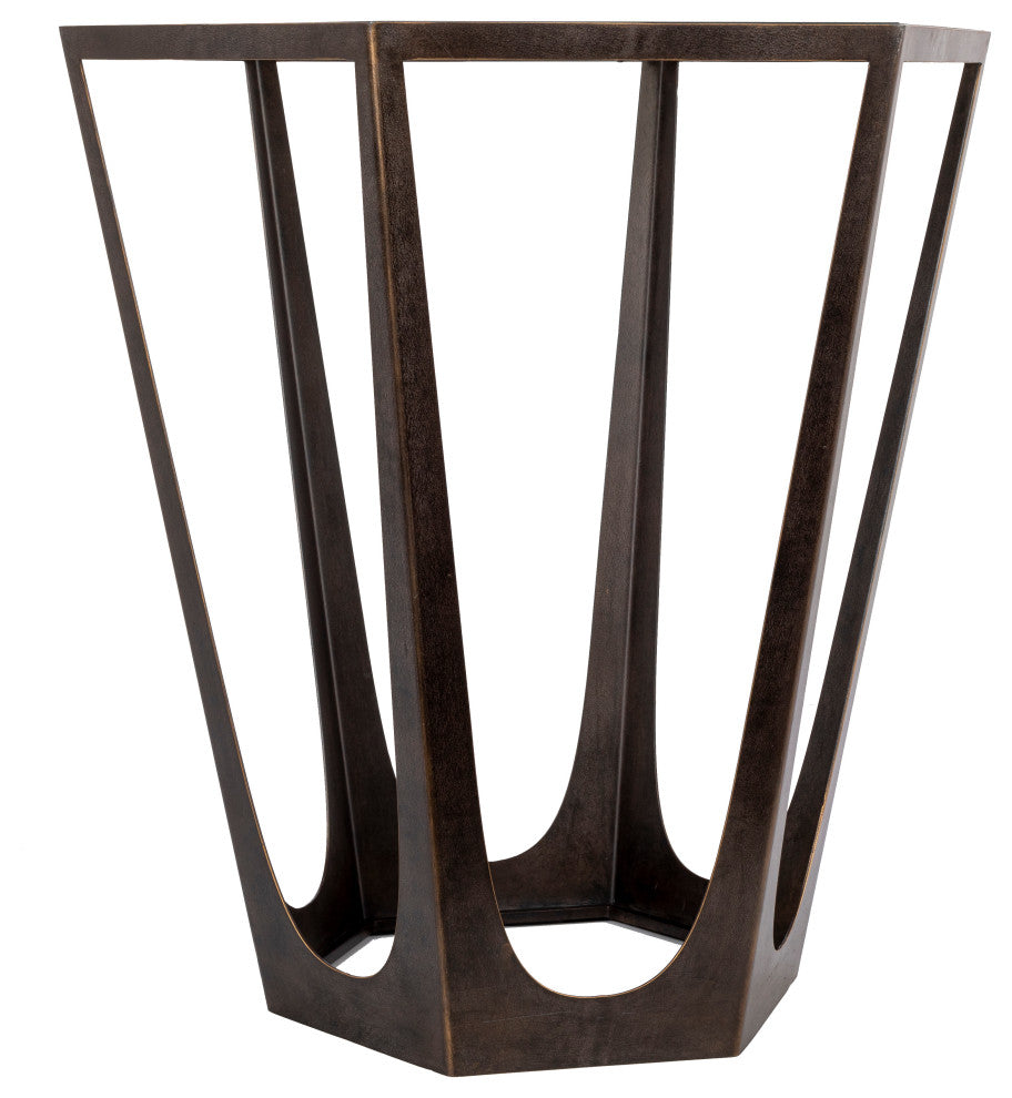 Surya Vortex End Table 24"Hx20"Wx23"D