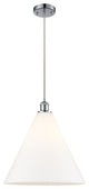 Innovations Lighting 516-1P-PC-GBC-161-LED Ballston Cone 1 Light 16" Pendant