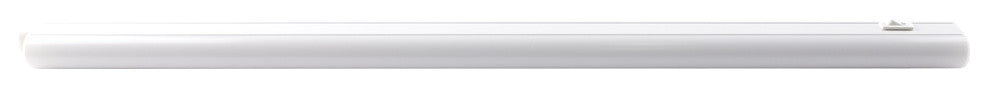 Bazz 22" White and Chrome Linear LED Under Cabinet Lighting