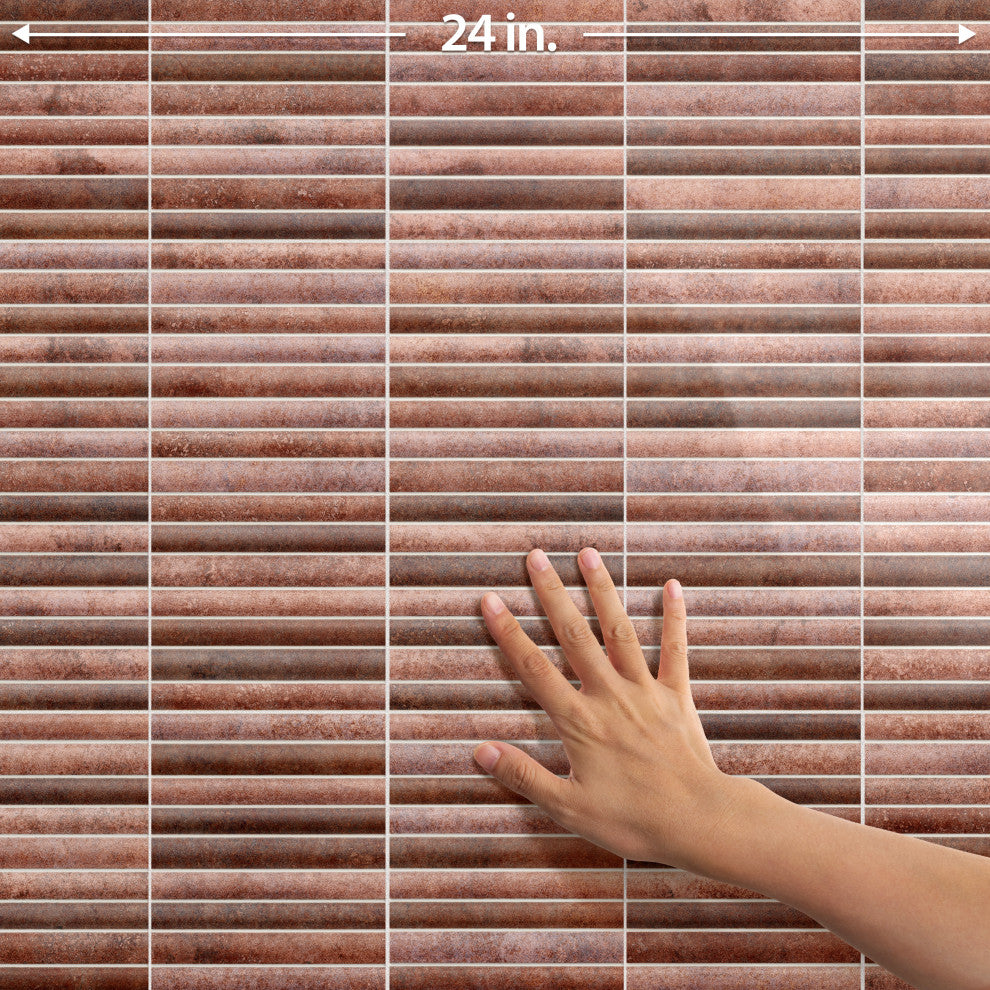 Rubik Garnet Ceramic Wall Tile