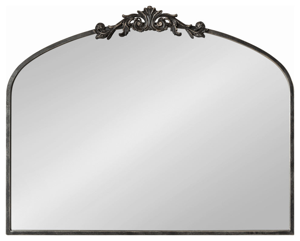 Arendahl Traditional Arch Mirror, Black, 36"x29"