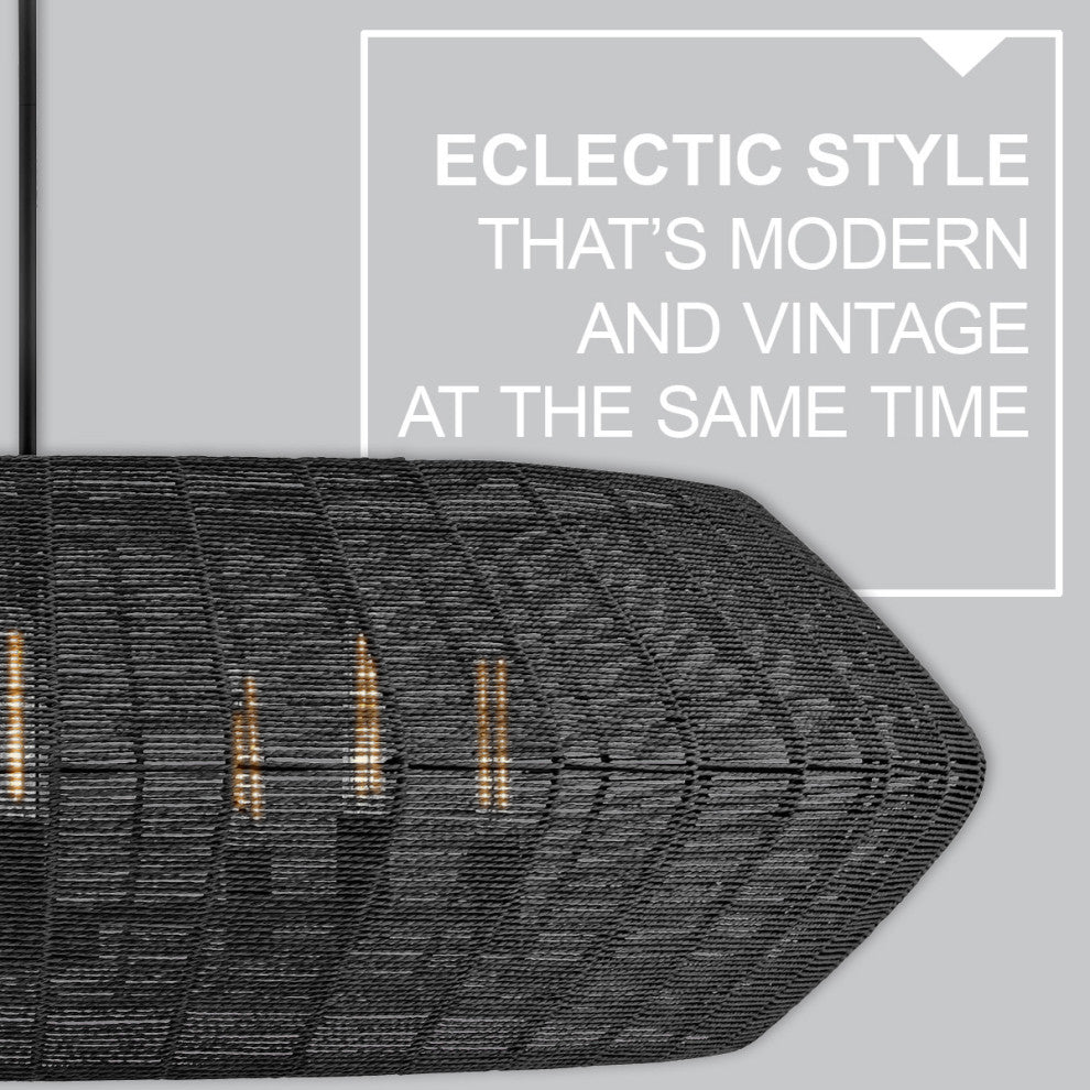 Hinkley Luca Double Extra Large Multi Tier Chandelier, Black