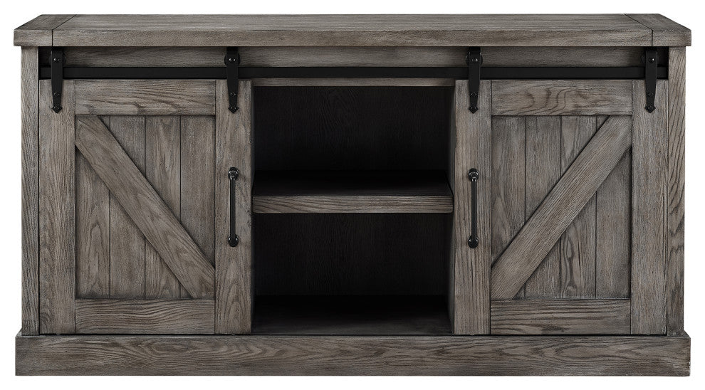 Avondale 60" TV Console Barn Door