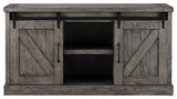 Avondale 60" TV Console Barn Door