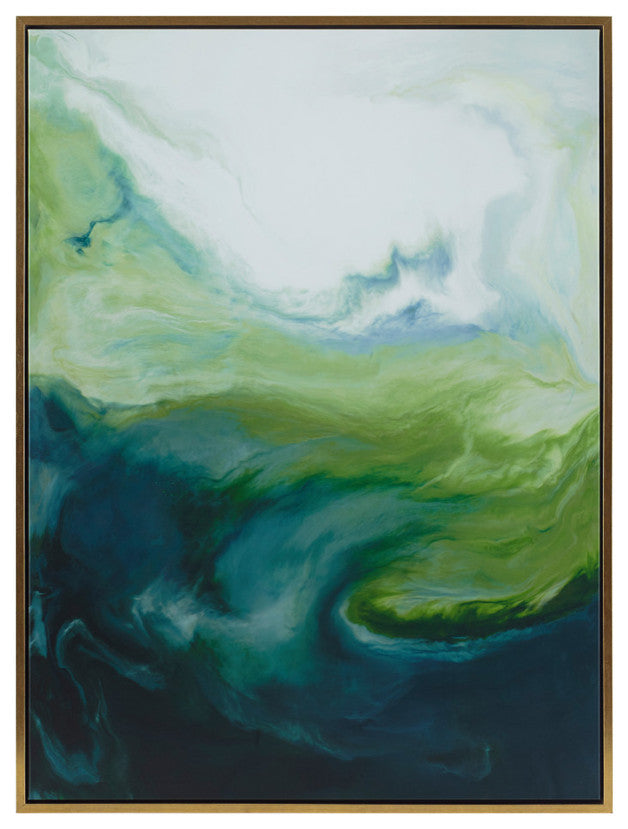 Uttermost - 32367 - Wall Art - Serene Green - Solid Wood