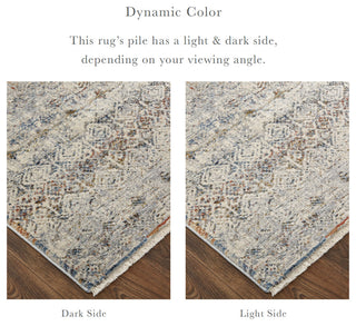 Frencess R39GL Transitional/Rustic/Farmhouse Rug, Gray, 3'x5'