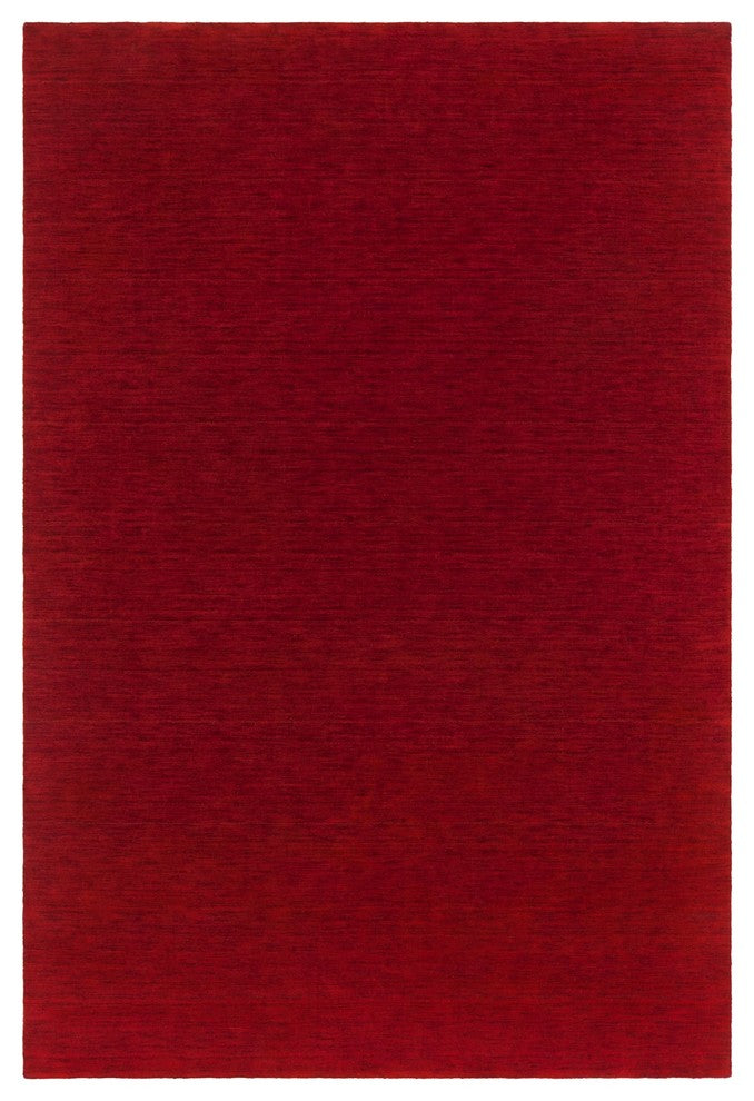 Laura Contemporary Area Rug, Red, 5'x7'6"